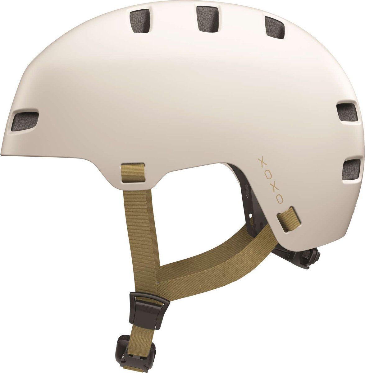 Abus XoXo Eco - Fietshelm - Verstelbaar - Taupe M 54-58cm