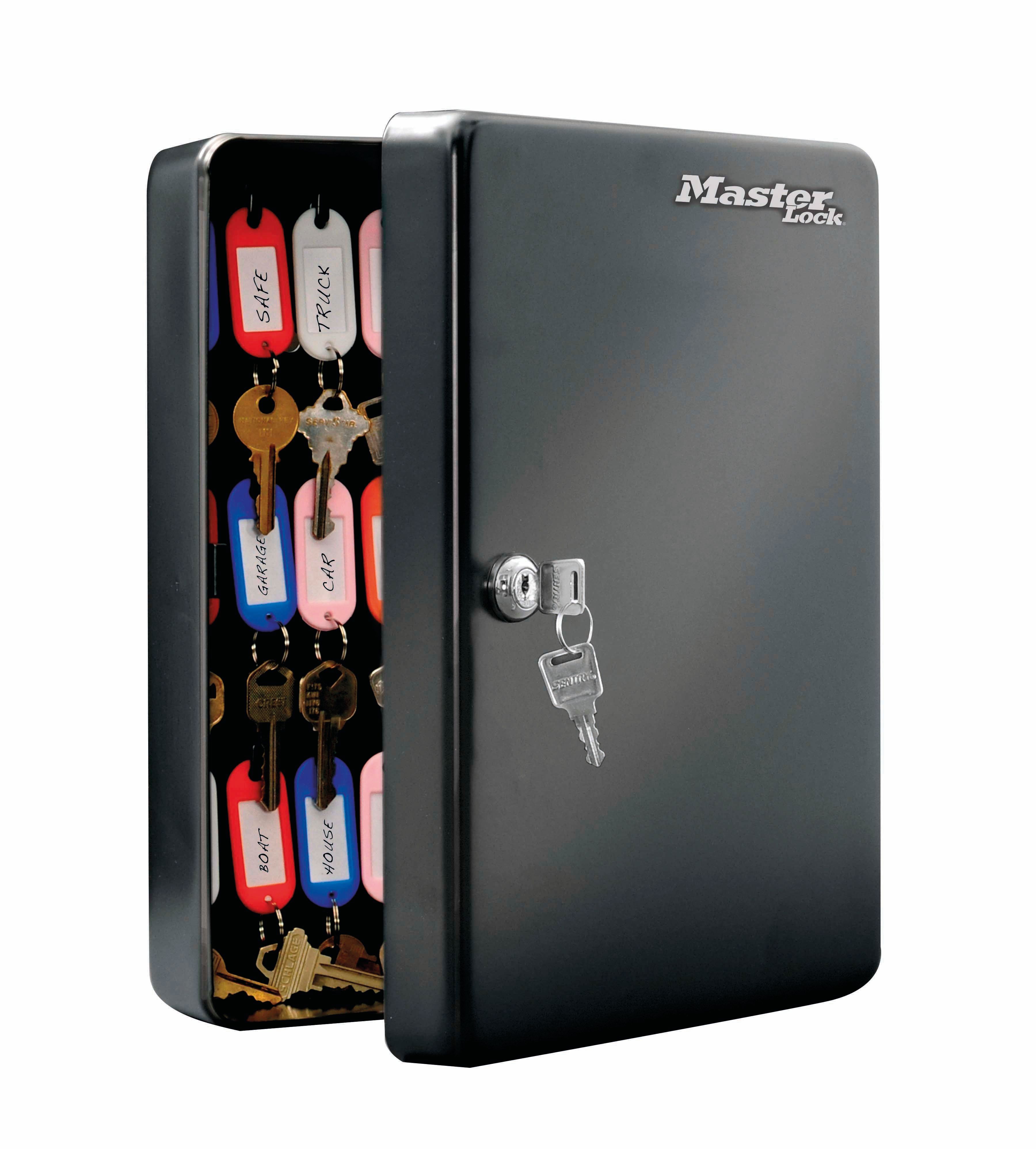 MasterLock Sleutelkastje - 50 hangers - Beveiligde opslag - 3,4 liter