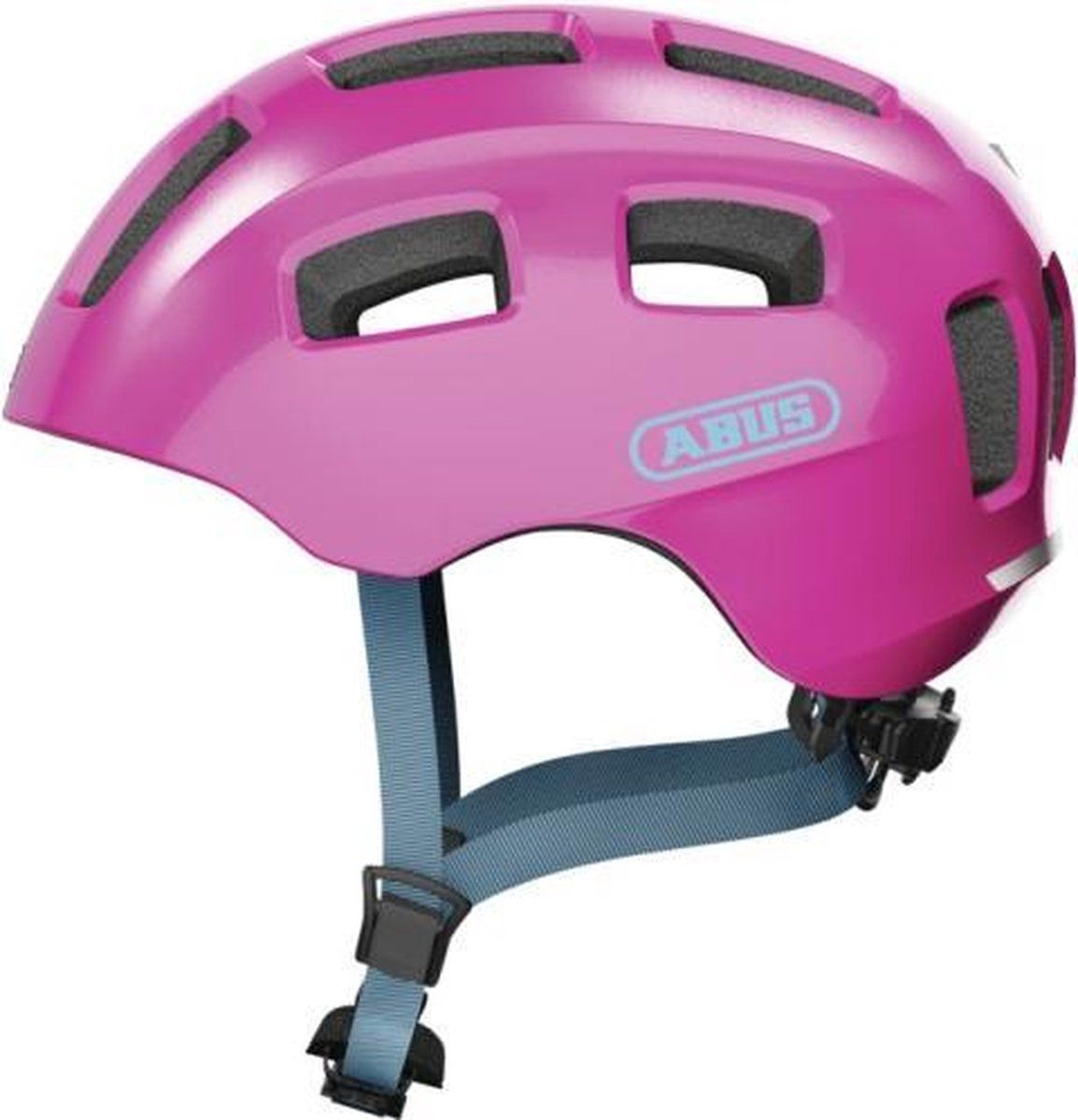 Abus Youn-I 2.0 - Fietshelm - In-Mold Technologie - Roze