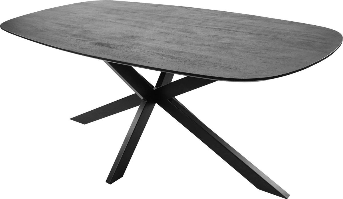 Kick Eettafel Dana - 240cm Zwart