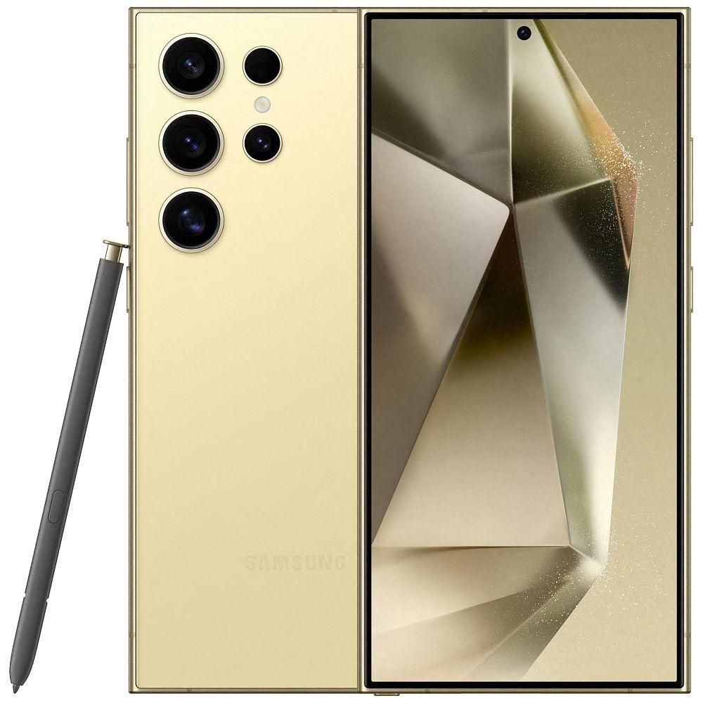 Samsung Galaxy S24 Ultra - Geel - 512 GB - Duale fysieke simkaart + eSIM