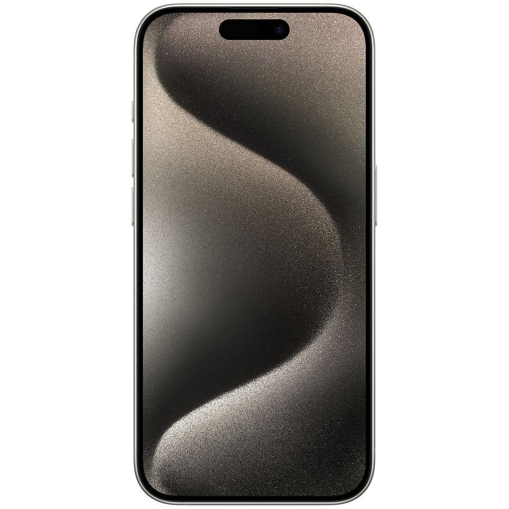 Apple iPhone 15 Pro - Naturel titanium - 128 GB - Fysieke simkaart + eSIM refurbished, photo 2