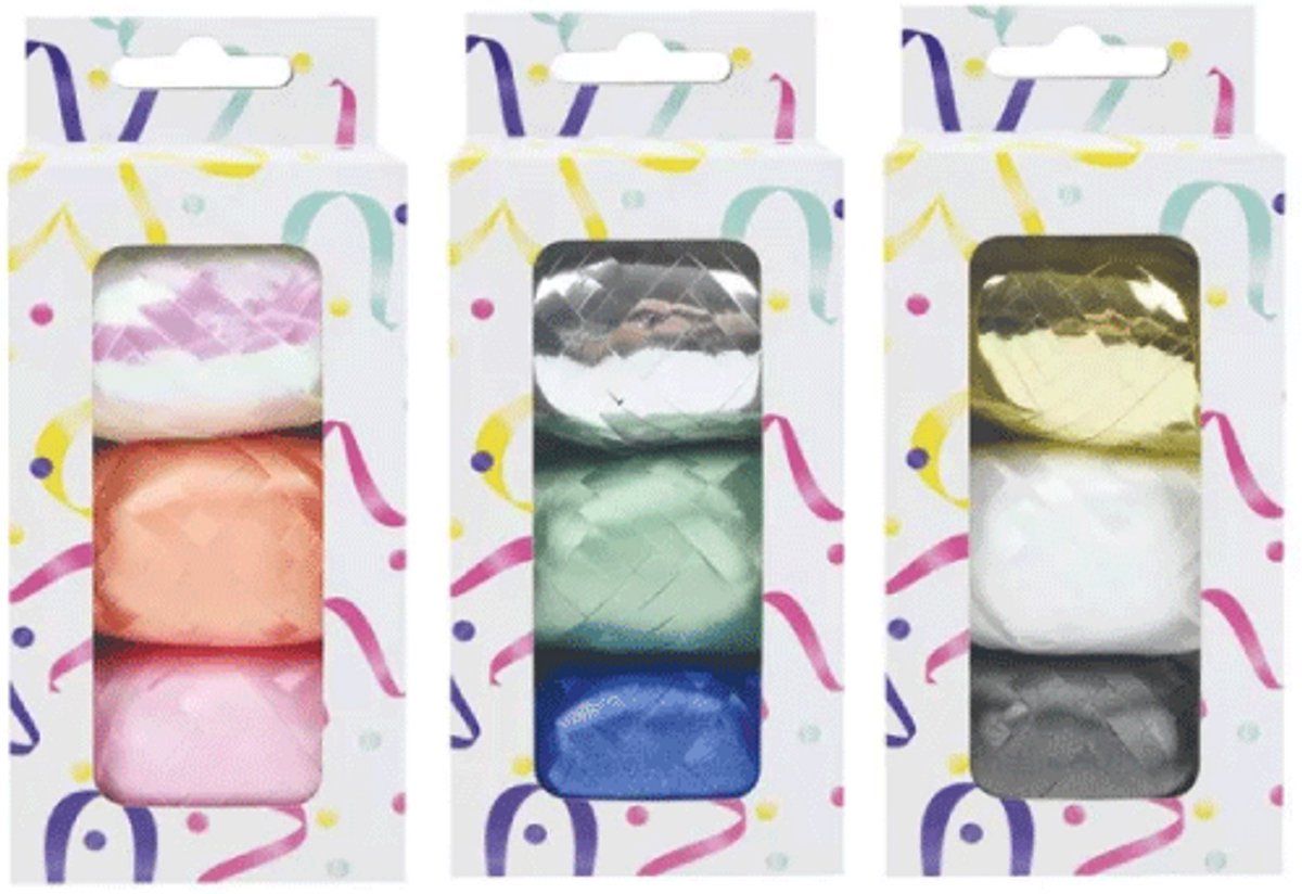 Designgroup Design Group - Krullint - Set Van 3 Bolletjes 15m X 5mm (3 Stuks)