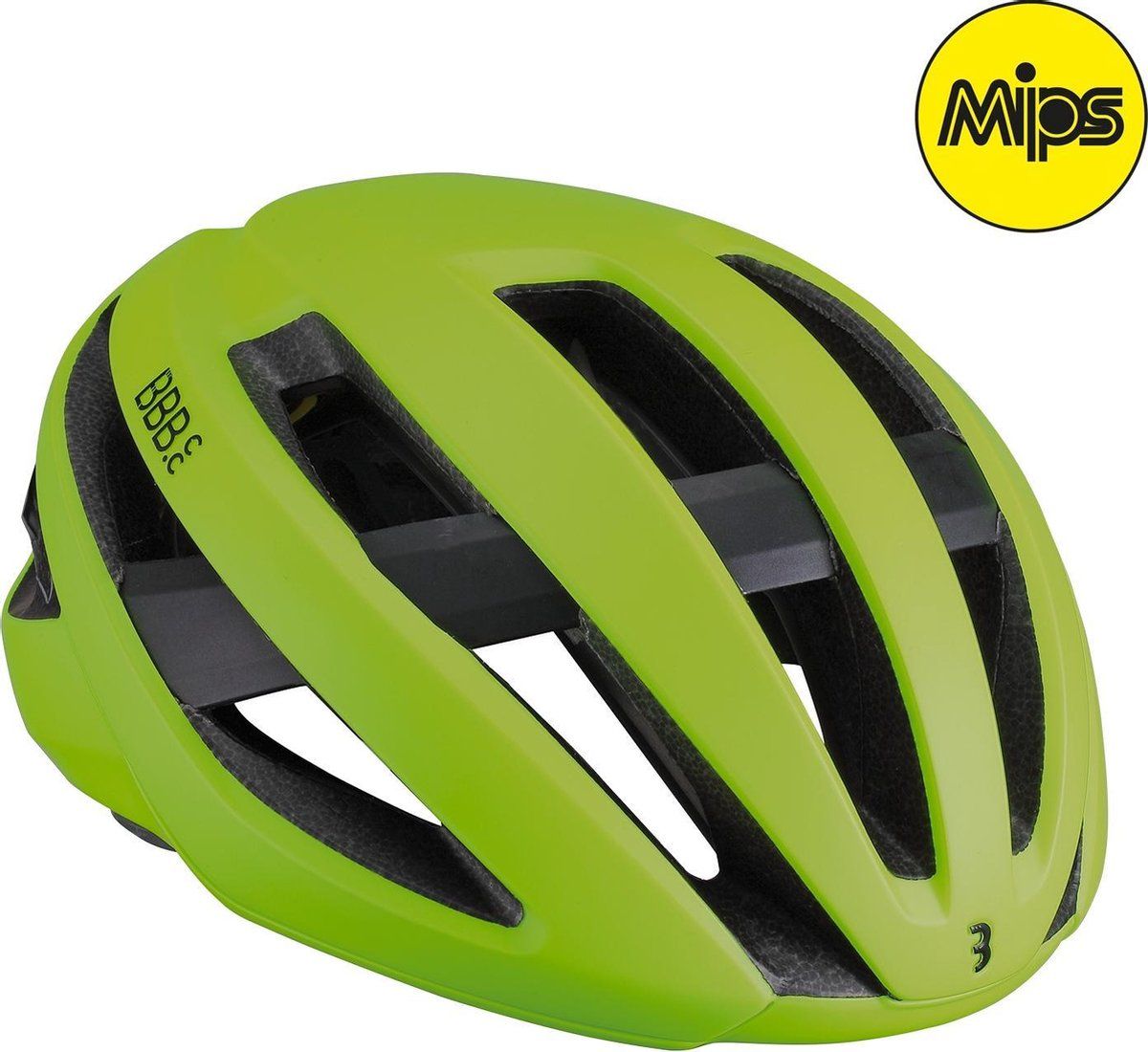 Bbb Cycling Maestro Mips - Fietshelm - Extra Veiligheid - Mat Neon Geel - Maat S - Bhe-10