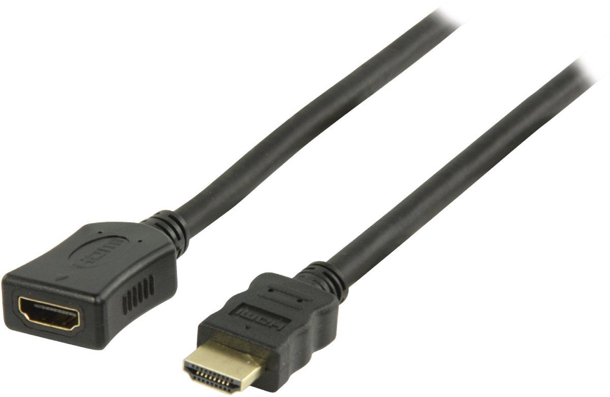 Merkloos LogiLink - Hdmi Verlengkabel 1.4 - 4K 30Hz - 2 M - Zwart