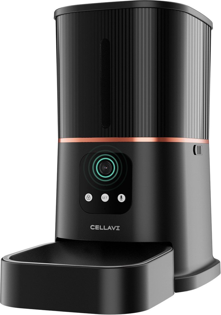 Zwart & rose goud, met camera