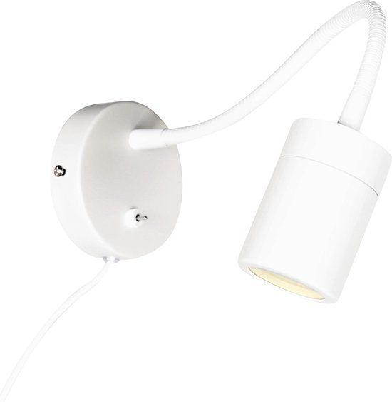 Mexlite Wandlamp Upround - Wit - Metaal - 3390W