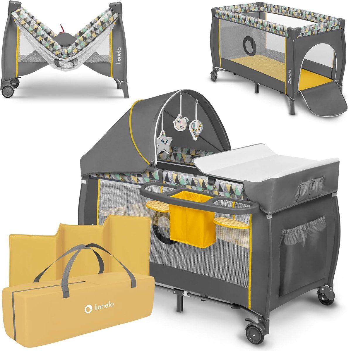 Grijs geel, grijs, geel