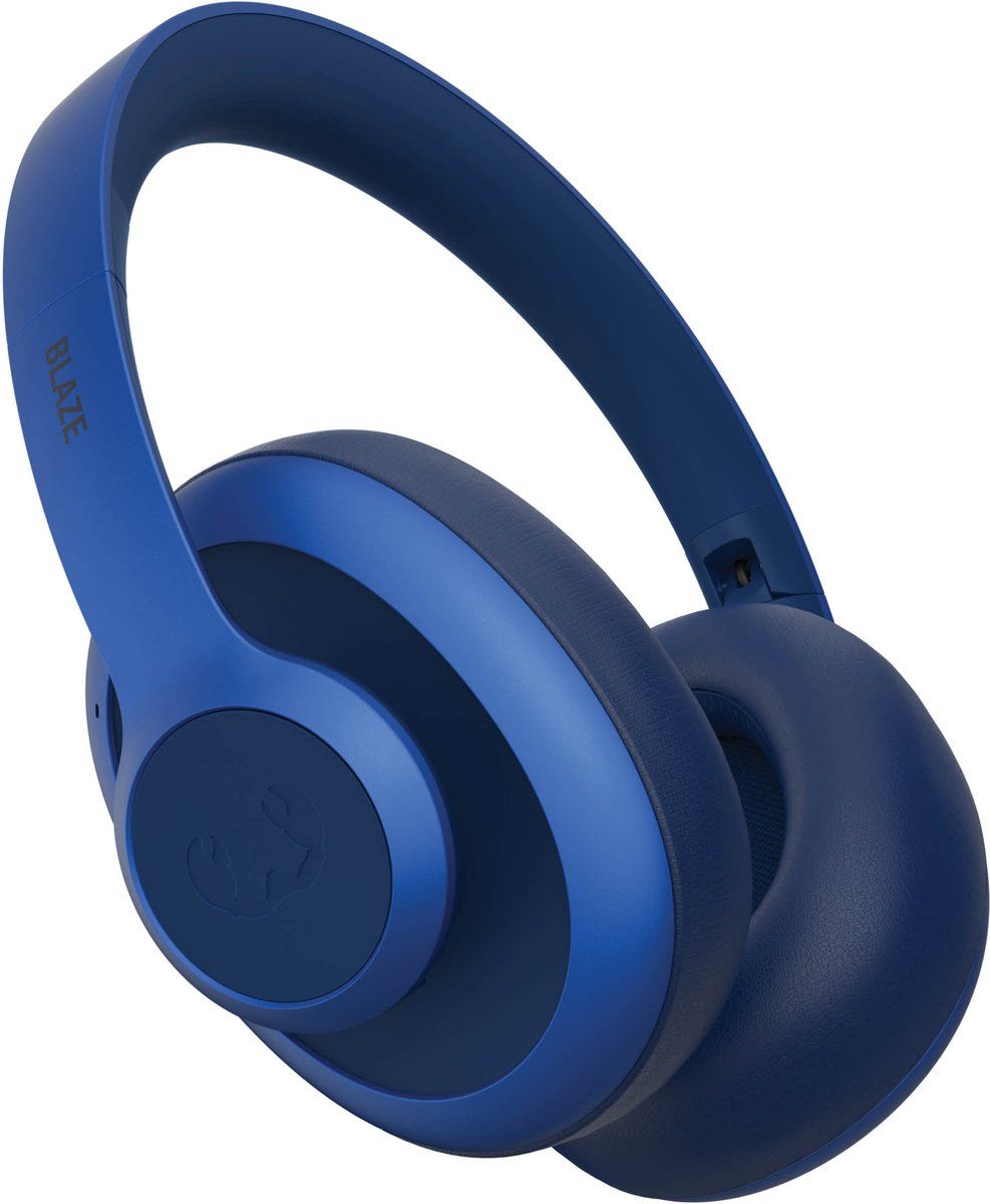 Fresh'n Rebel Clam Blaze - Draadloze Bluetooth Koptelefoon - 80 uur Speelduur met volume wieltje - True Blue