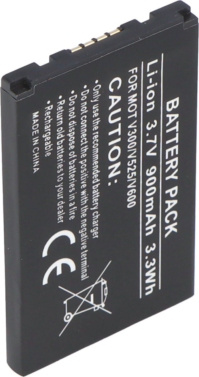 AccuCell-batterij geschikt voor Motorola V300, V400, V500, V525