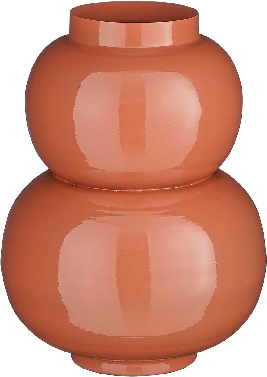 Mica Decorations Boyd Vaas - H37 xØ26 cm - Metaal - Terra