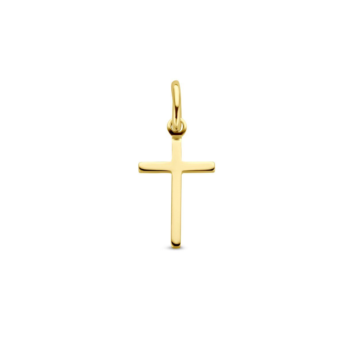 Marie-Céleste Marie Celeste - Hanger Kruis - 14 Karaat Goud - 15.5 Mm X 9 Mm