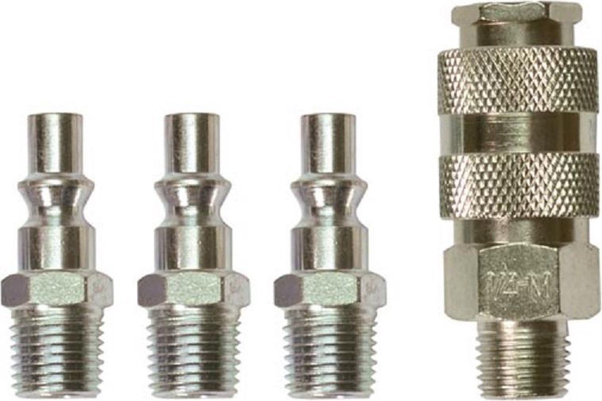 Stanley W156565XSTN - Complete Koppelingsset - 3 Koppelingen¼"