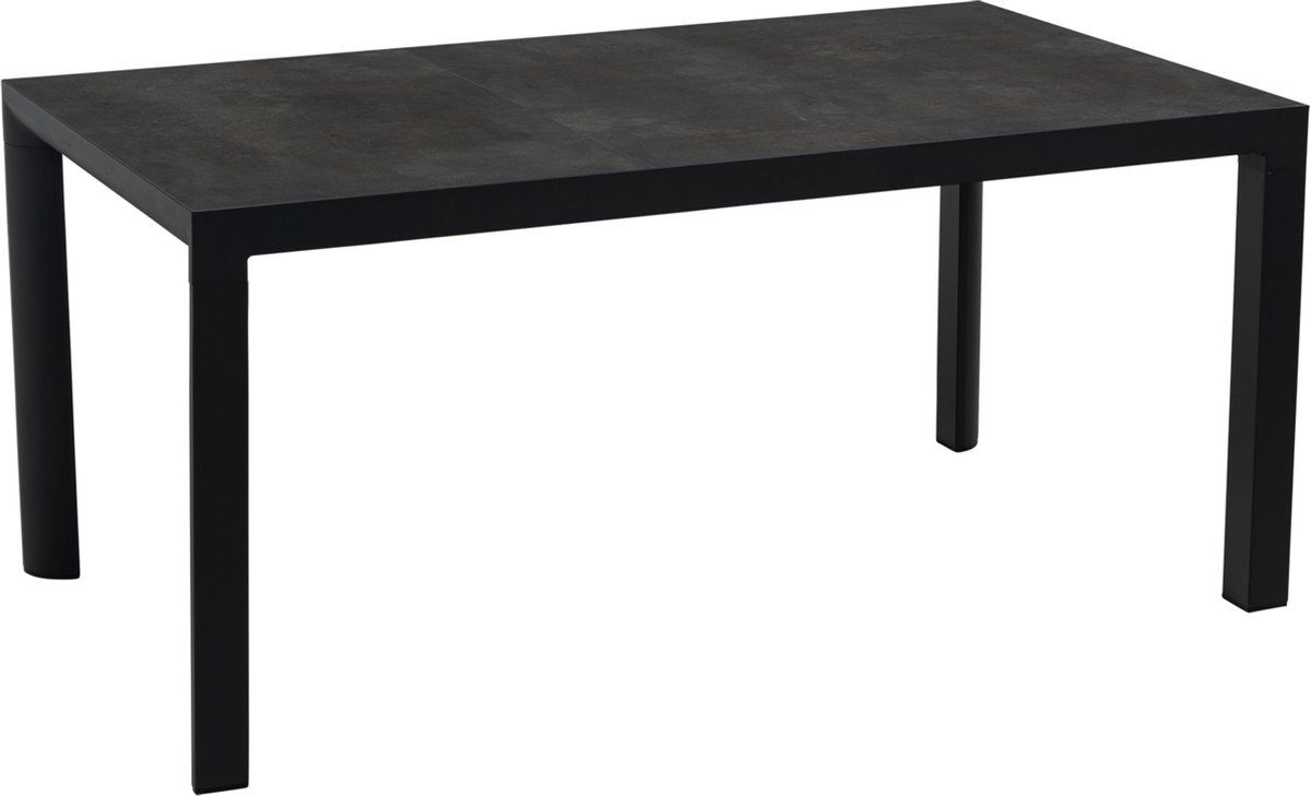 Les Outdoor Living - Tafel Murcia Black 160x90cm