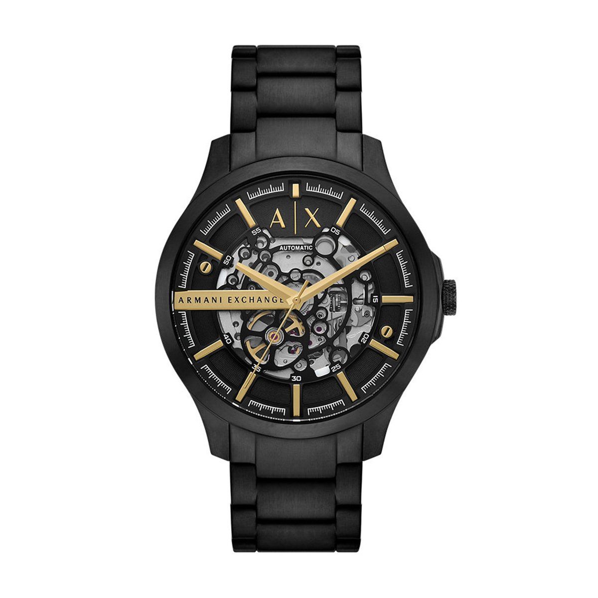 Armani Exchange AX2463 - Polshorloge - Automatisch - Zwart 46mm