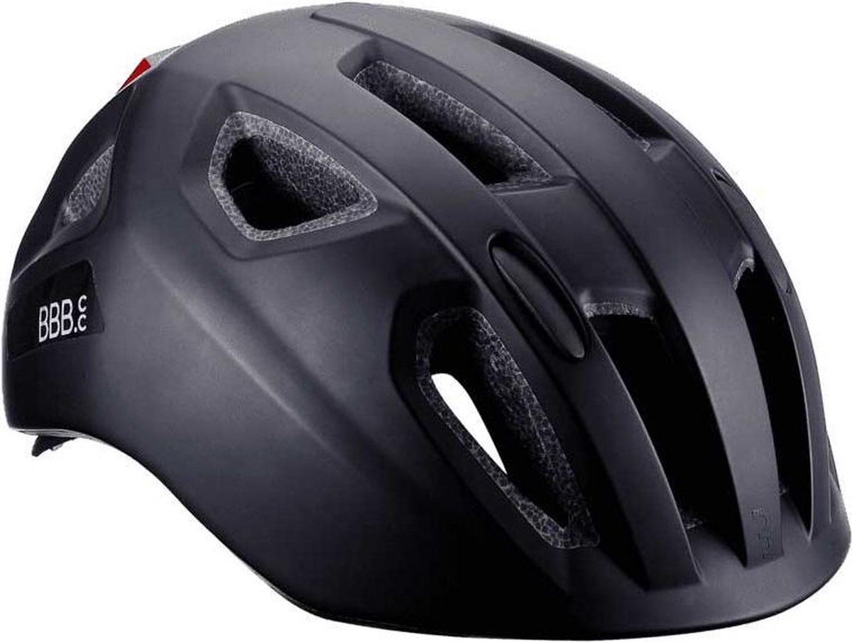 Bbb Cycling Sonar Bhe-171 - Kinderfietshelm - Verstelbaar - Mat Zwart - M