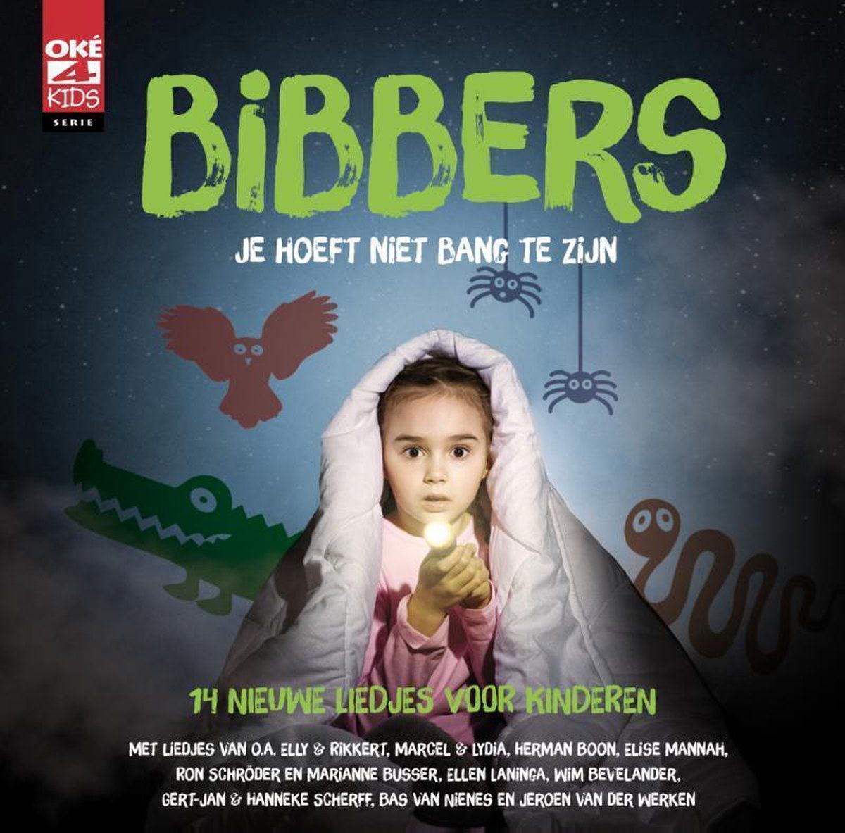 Oke4Kids Bibbers - Cd - 14 Nieuwe Kinderliedjes Over Angst En Geloof