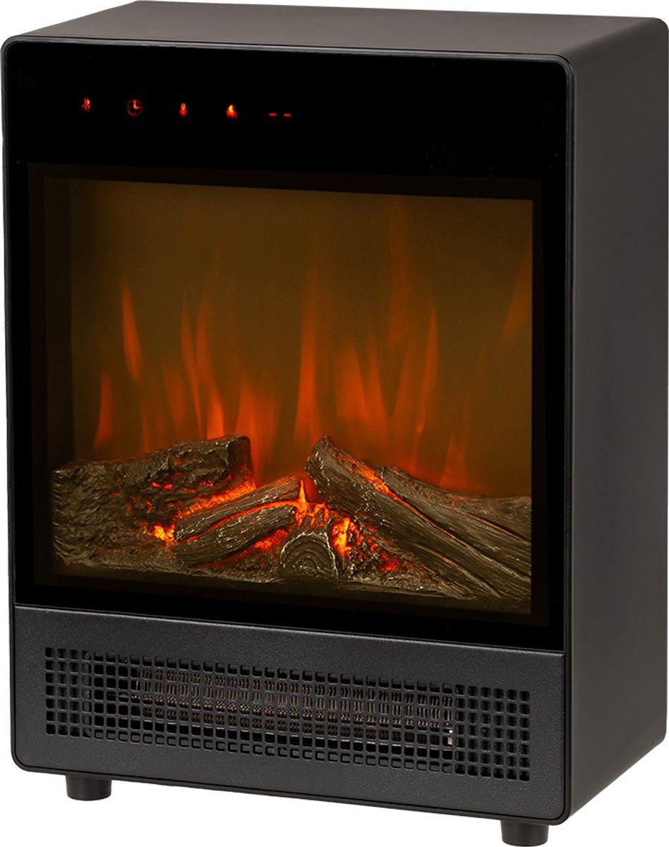 Livn York - Elektrische Sfeerhaard - Realistisch LED-vlambeeld - 2 Warmtestanden 1000W en 2000W