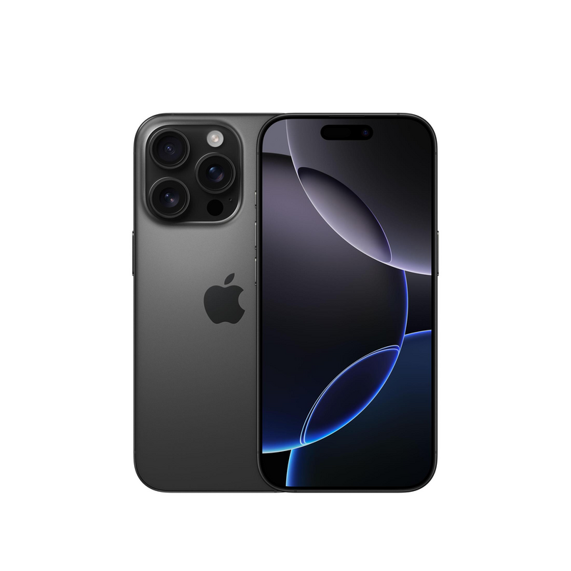Apple iPhone 16 Pro - Zwart titanium - 128 GB - Dubbele fysieke simkaart