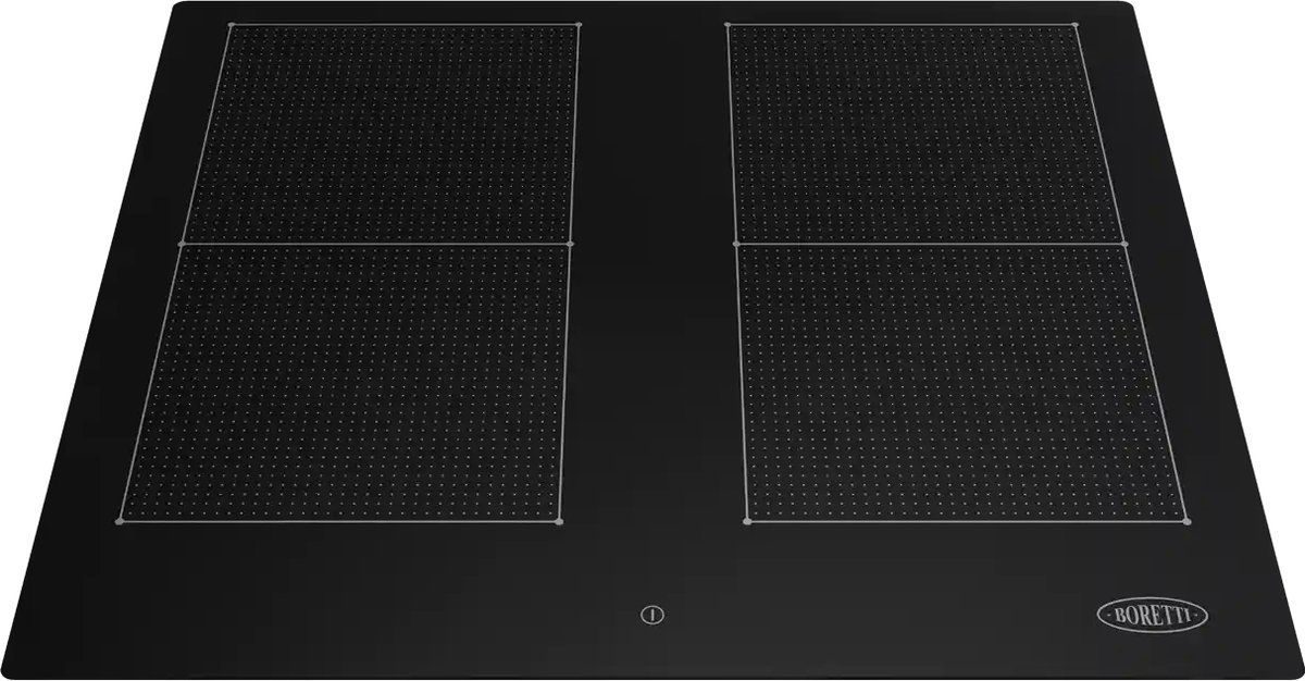 Boretti MLIQX604 - Inductiekookplaat - Flexzones en boosterfunctie - Zwart