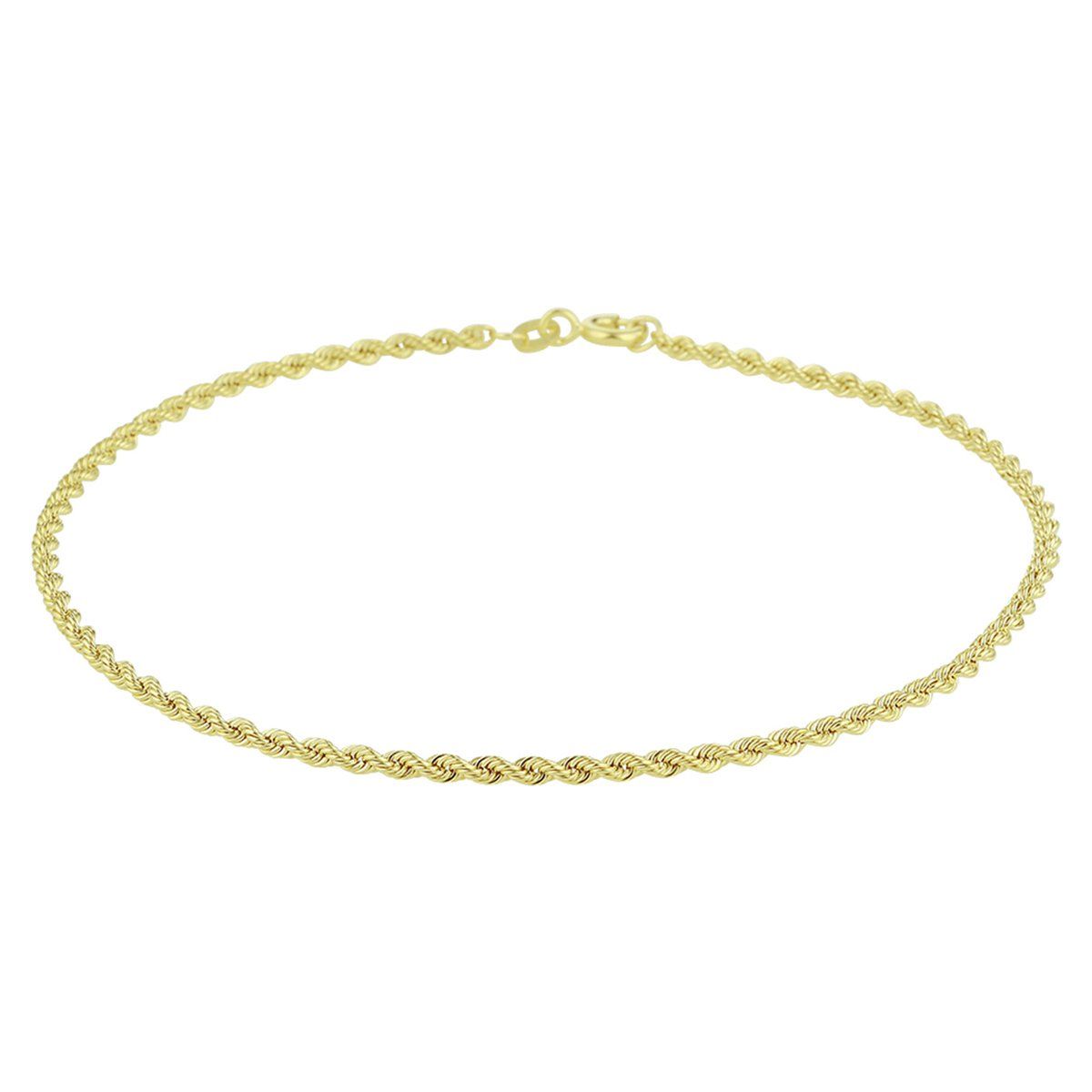 Marie-Céleste Marie Celeste - Enkelbandje Koord 2, 0 Mm - 14 Karaat Goud