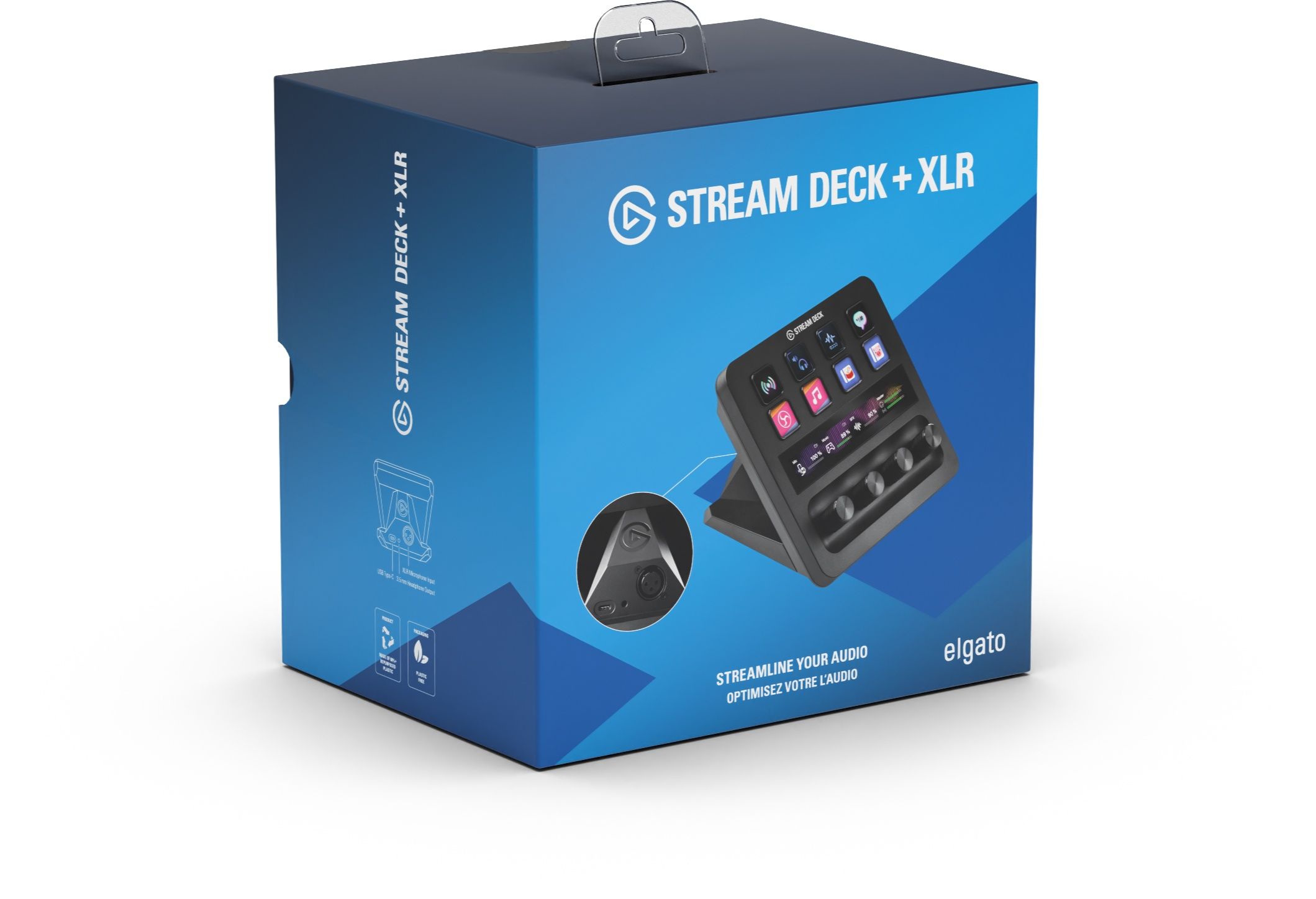 Elgato Stream Deck+ - Audiomixer Met Xlr-interface - 8 Toetsen En 4 Draaiknoppen - Zwart