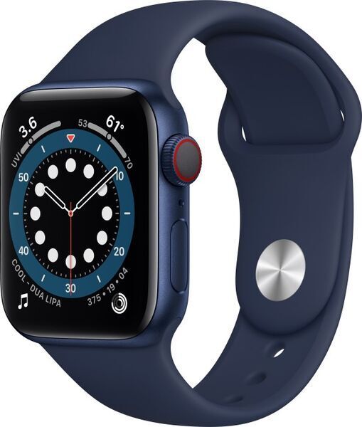 Apple Watch Series 6 - 40mm - Aluminium - Blauw - GPS + Cellular refurbished, photo 4
