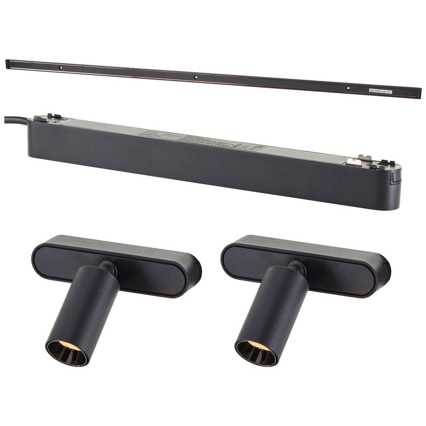 Brilliant Click and Shine - Trackadapter - 2 spots dia 30mm