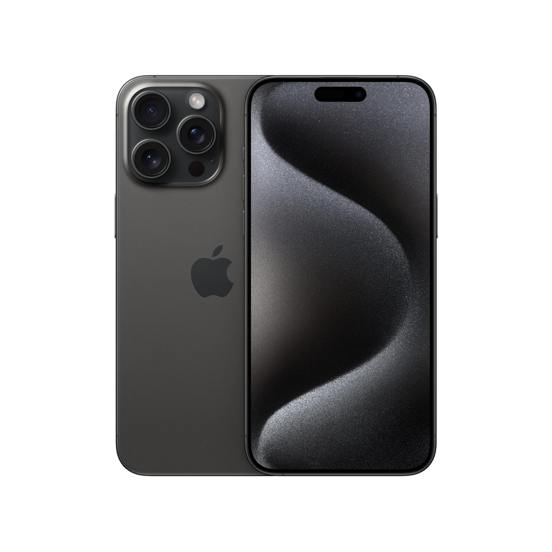 Apple iPhone 15 Pro Max - Zwart titanium - 256 GB - Fysieke simkaart + eSIM