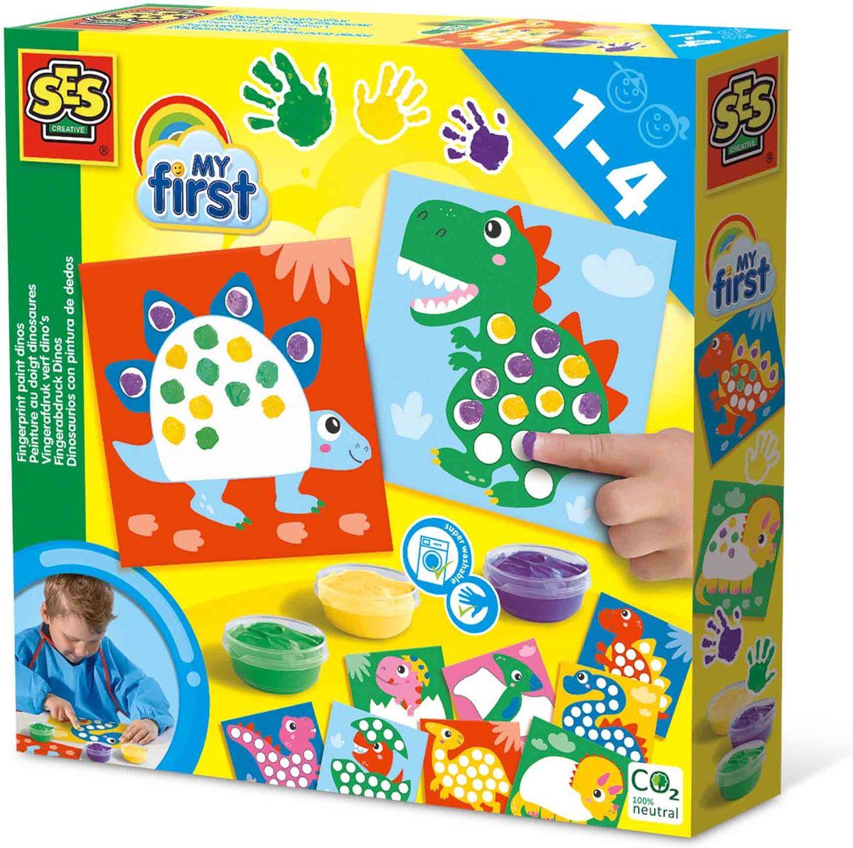 Vingerverf Dino's