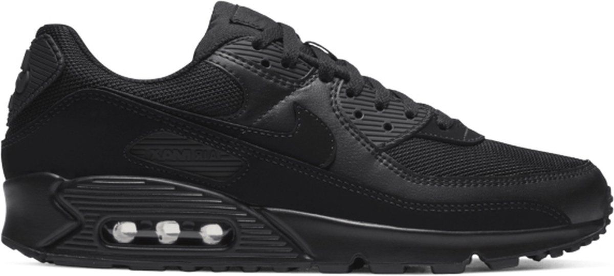 Nike Air Max 90 - Lage Sneakers - Max Air Demping - Zwart - Maat 47.5