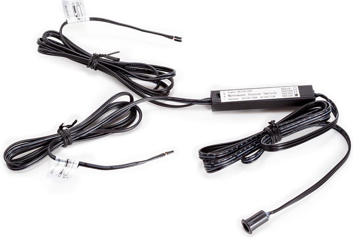 EtiamPro Schakelaar Met Bewegingssensor, Voor Inbouw, Perfect Voor Het Aansturen Van 12 V/24 V-ledstrips, In- En Uitschakelen Met Handbeweging,