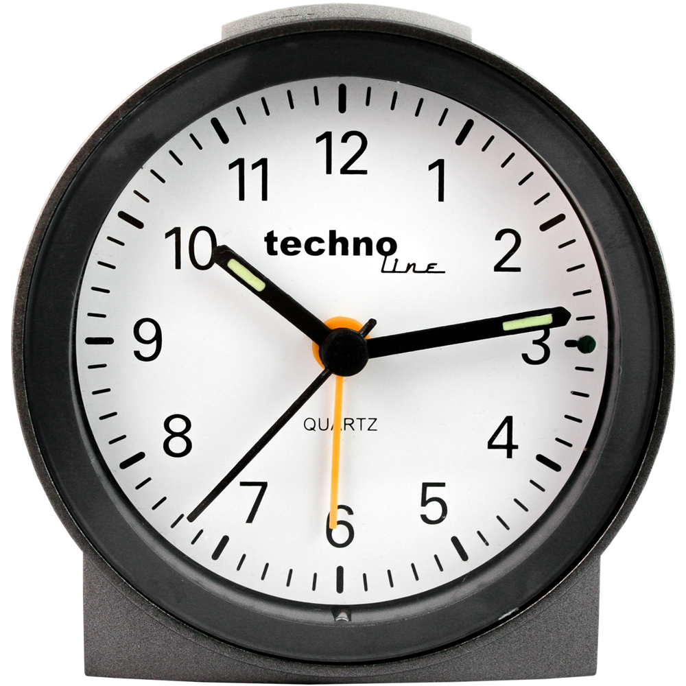 Model G - Quartz wekker - Snooze functie - 85 x 89 x 31 mm