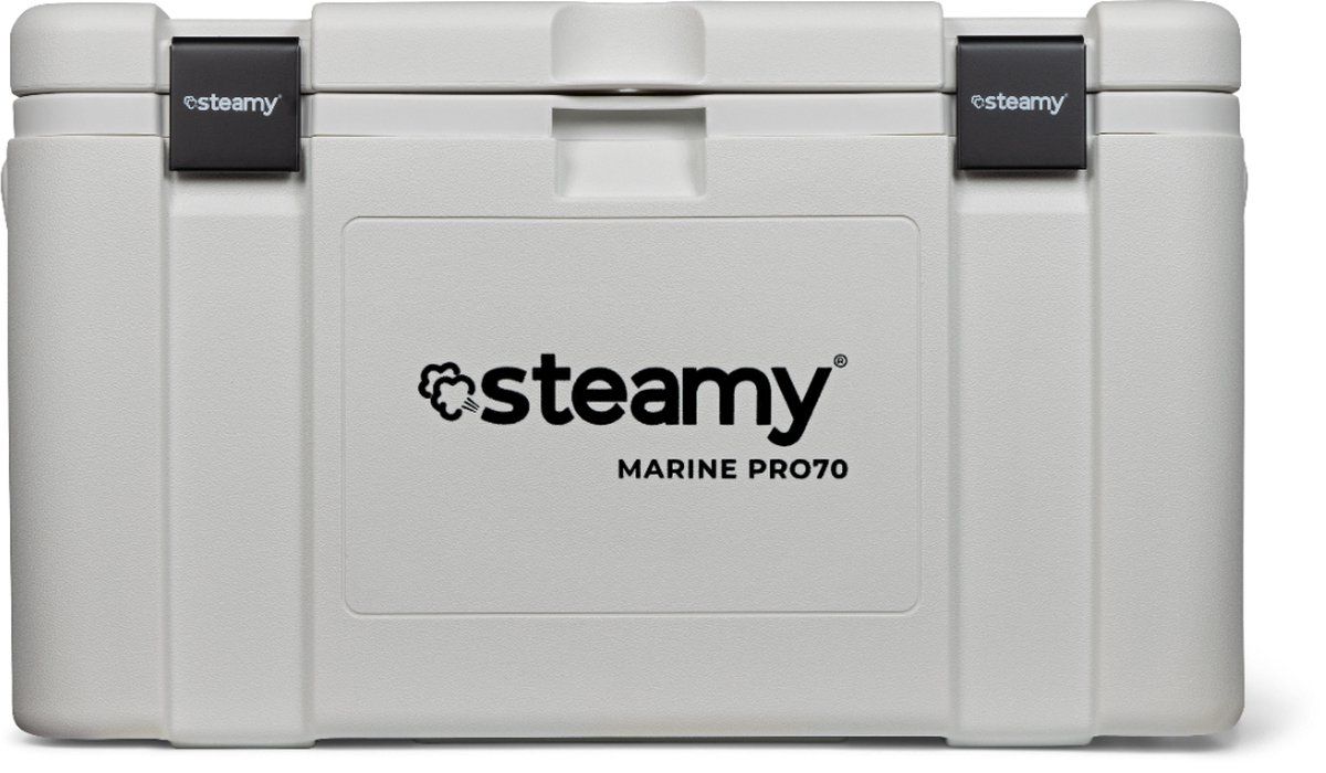 Steamy Marine Pro 70 - Koelbox - 70 Liter - 6 Dagen Ijsretentie - Wit