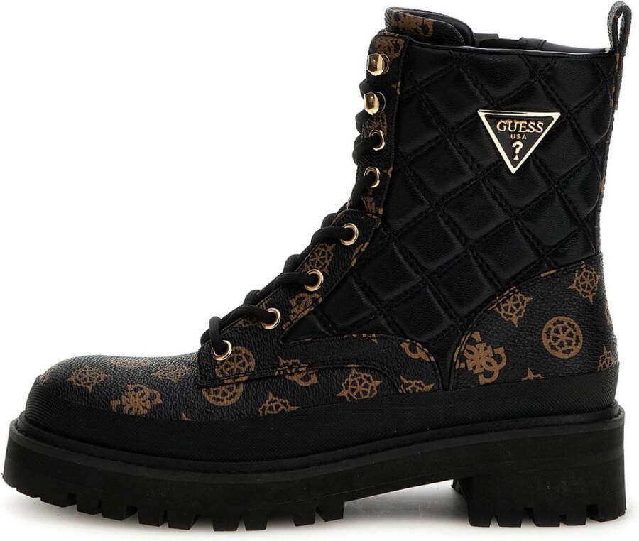 Guess Badae2 Dames Laarzen - Bruin/Black - Maat 38