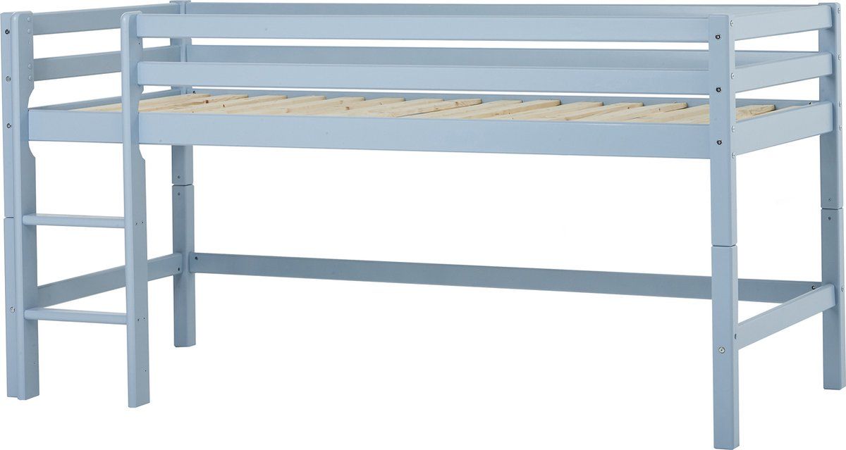 Hoppekids Eco Dream My Color Halfhoogslaper 90x200cm, Droomblauw