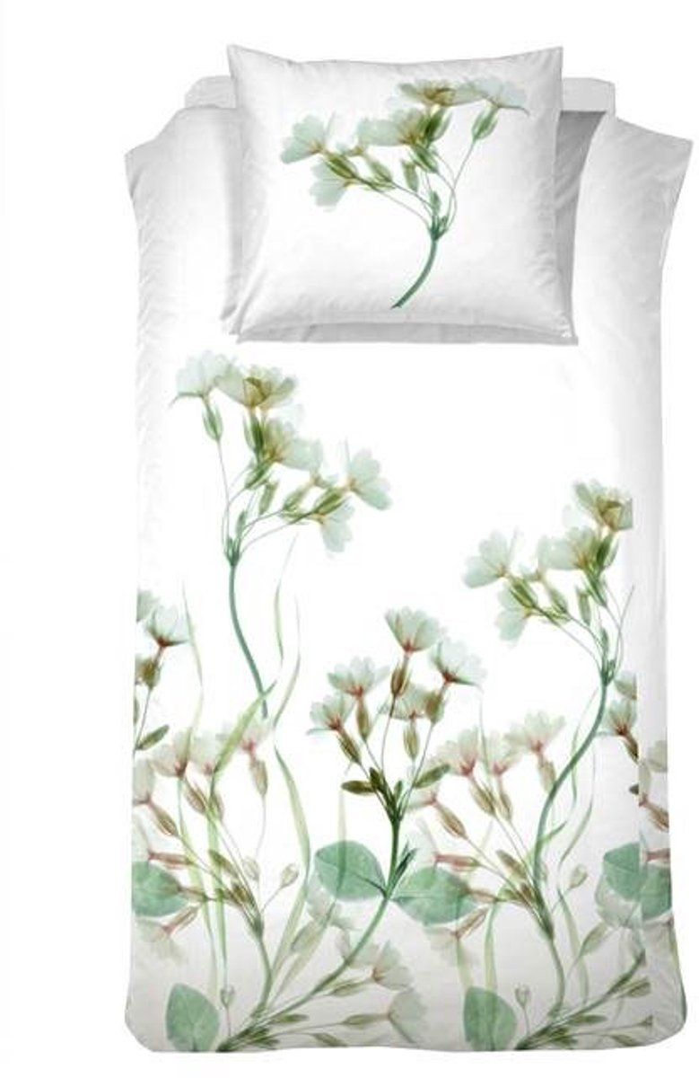 Cinderella Sereen Dekbedovertrek - Eenpersoons - 140x200/220 Cm - Wit