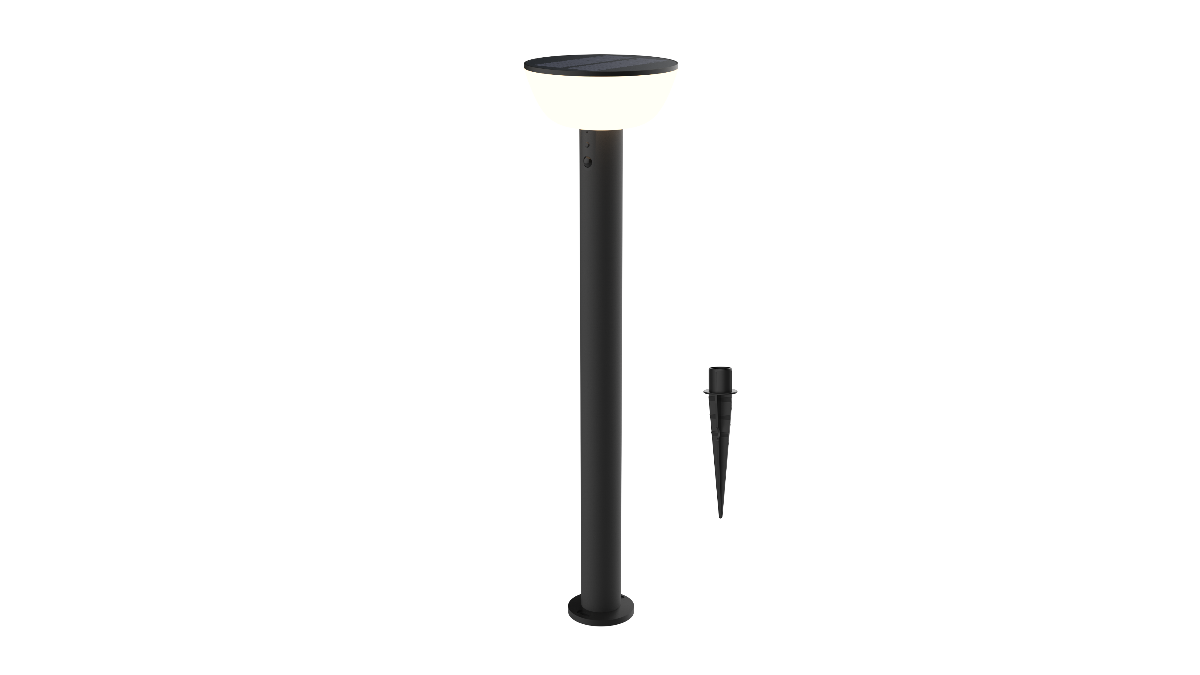 Luxform Lawton - Hybride Padlamp - 3 Standen - Solar + Usb