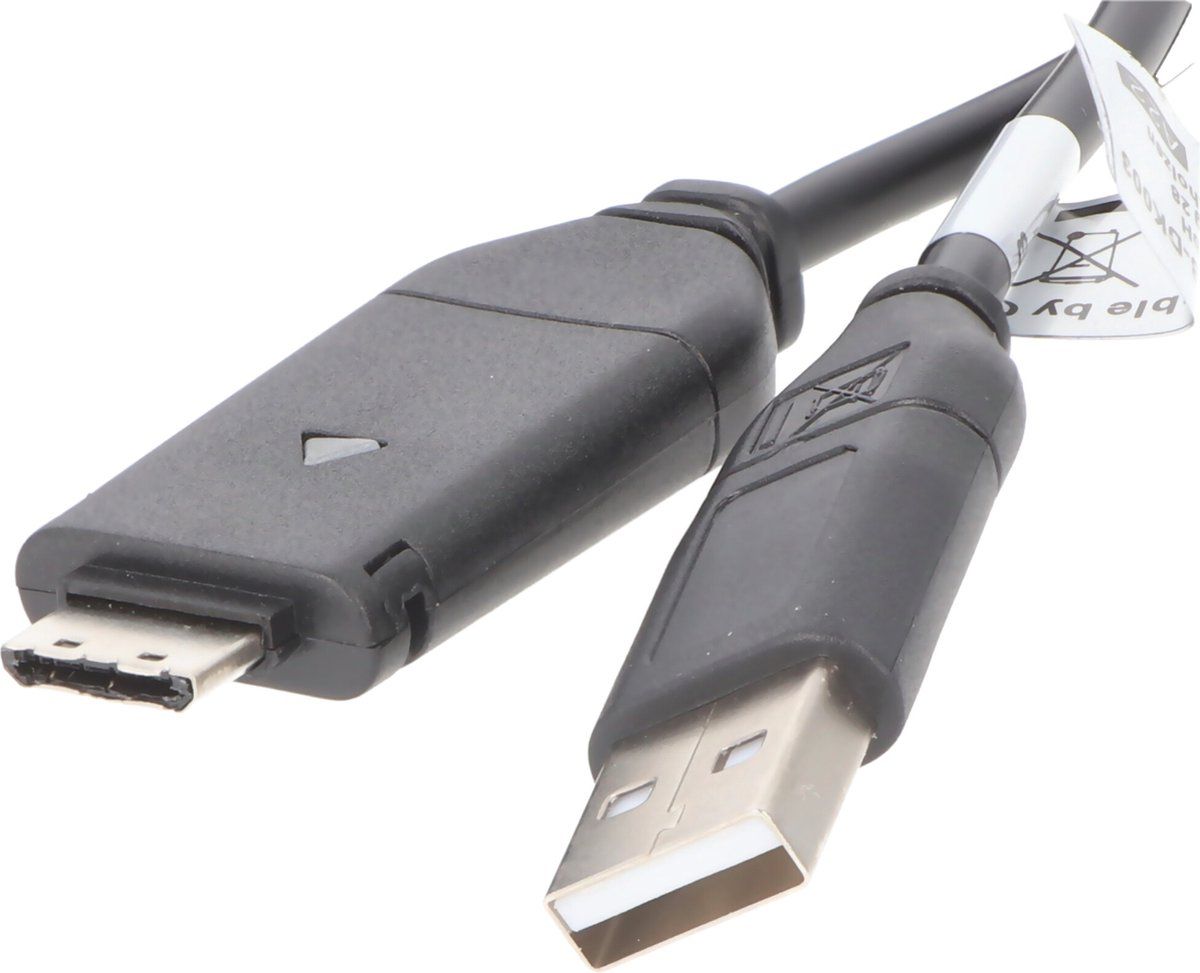 Accucell Usb-verbindingskabel Geschikt Voor Samsung ES55, PL20, WB5500, WB600, WP10