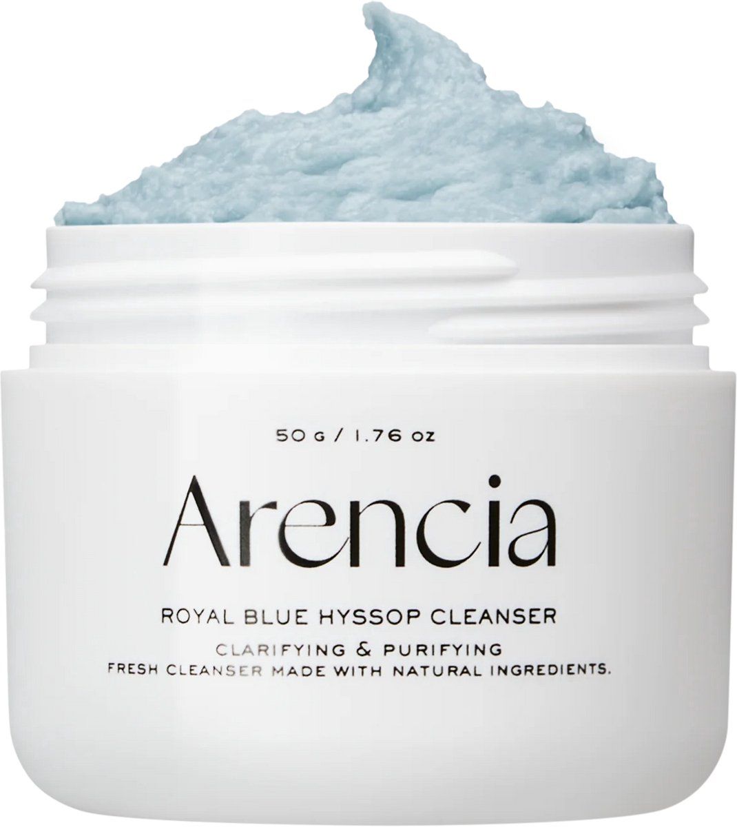 Arencia - Blue Hyssop Rice Mochi Cleanser - 2-in-1 Reiniging&Masker - 120g