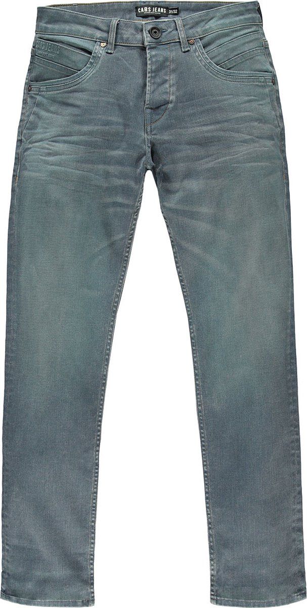 Cars Jeans Cars Henlow - Regular Fit Jeans - 5-pocket Model - Grijs Blauw W33 X L34
