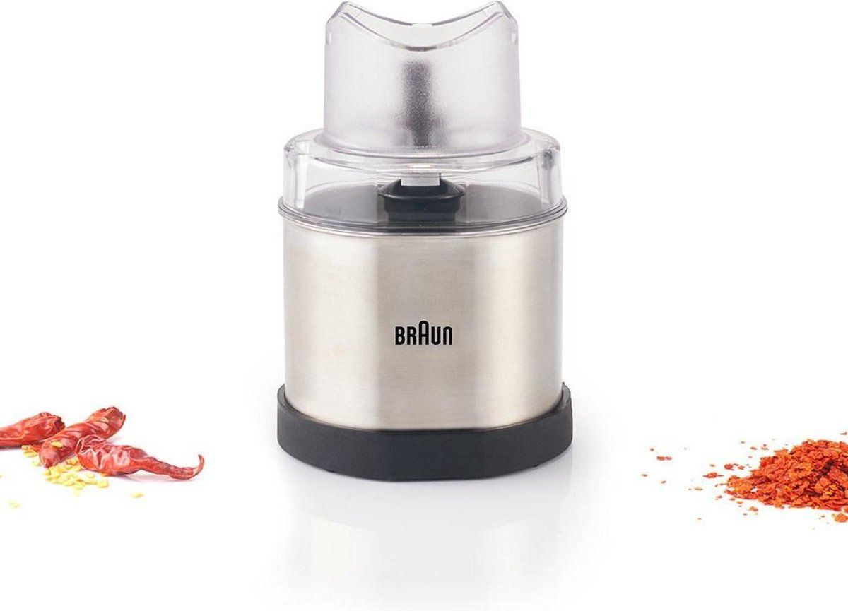 Braun Mq 60 - Specerijenmolen - Geschikt Voor Multiquick 3000 En 5000 - Rvs