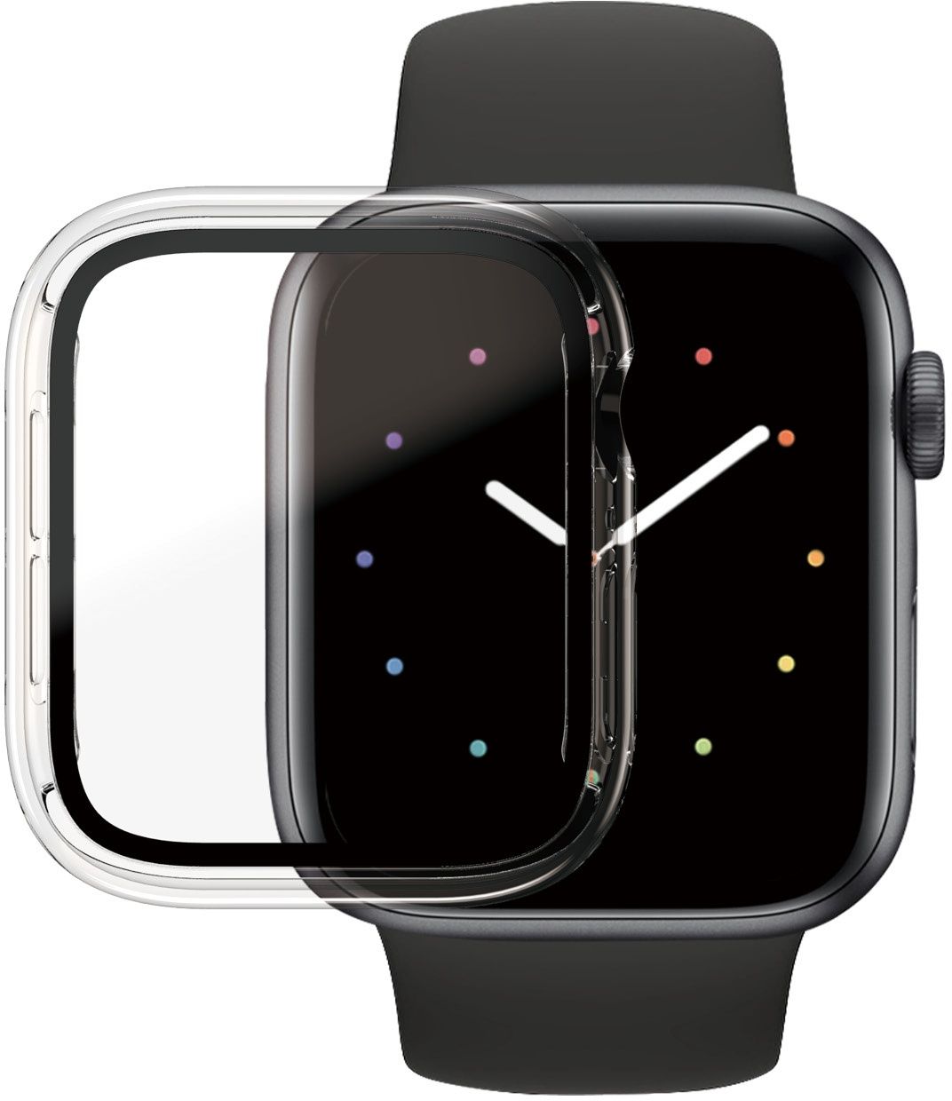 Panzerglass 3643 - Full Body Screenprotector - Geschikt Voor Apple Watch Series 4/5/6/Se 44Mm