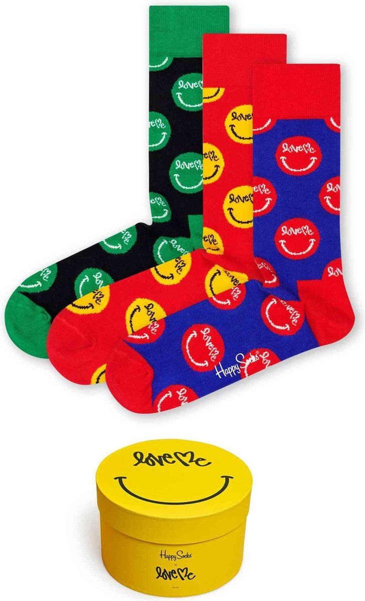 Happy Socks Curtis Kulig - Giftbox - Maat 36-40 (3-pack)