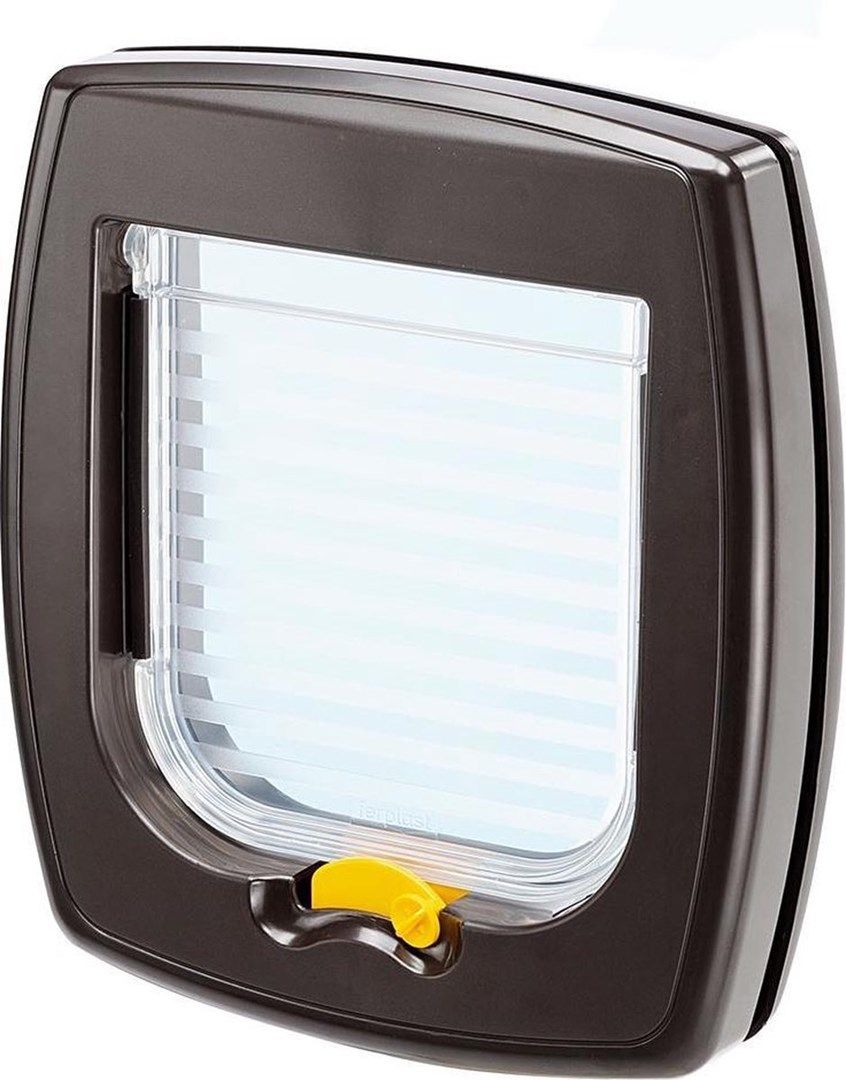 FERPLAST Swing 9 - Deuren voor middelgrote honden en grote katten, bruin