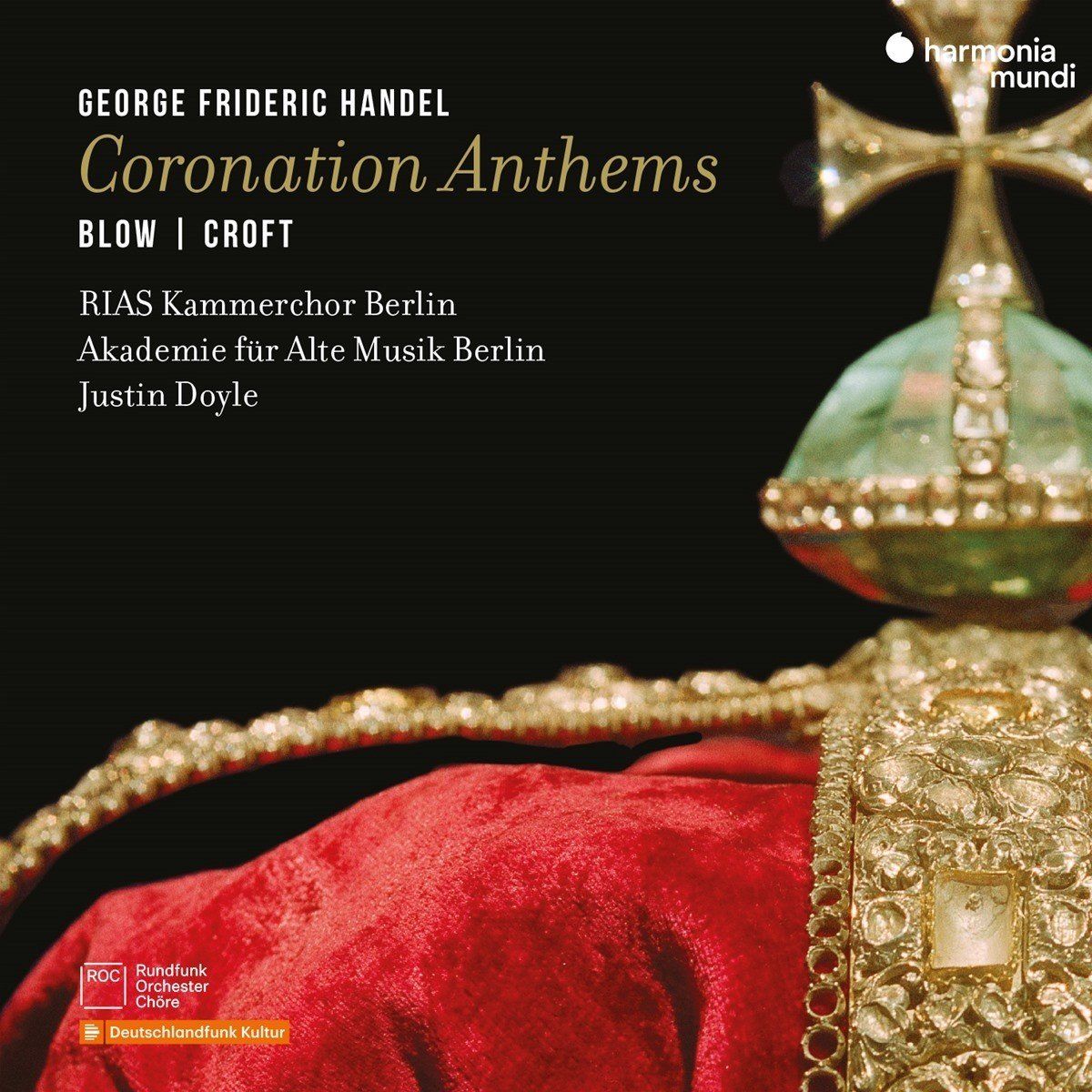 Akademie Für Alte Musik Berlin Justin Doyle - Cd - Händel, Coronation Anthems (2023)