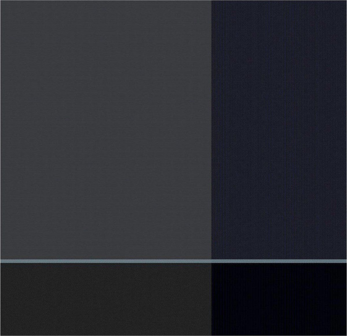 DDDDD Blend - Theedoek - Set van 6 - Katoen - 60x65 cm - Grafiet (6 stuks)