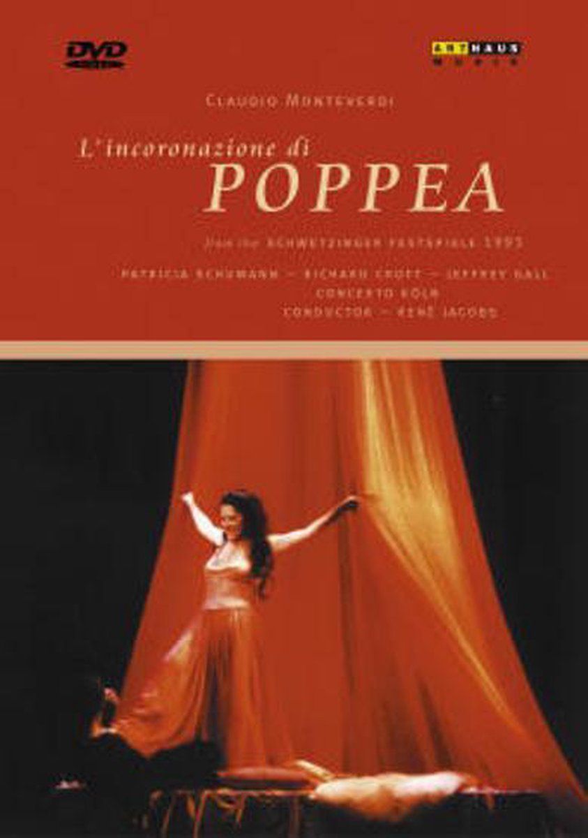 Claudio Monteverdi - Incoronazione Di Poppea - Dvd Standard Edition - Klassieke Muziek