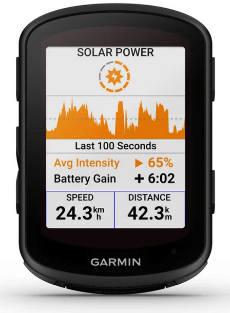 Garmin Edge 840 Solar - Fietsnavigatie - Climb Pro - 84.9 gram