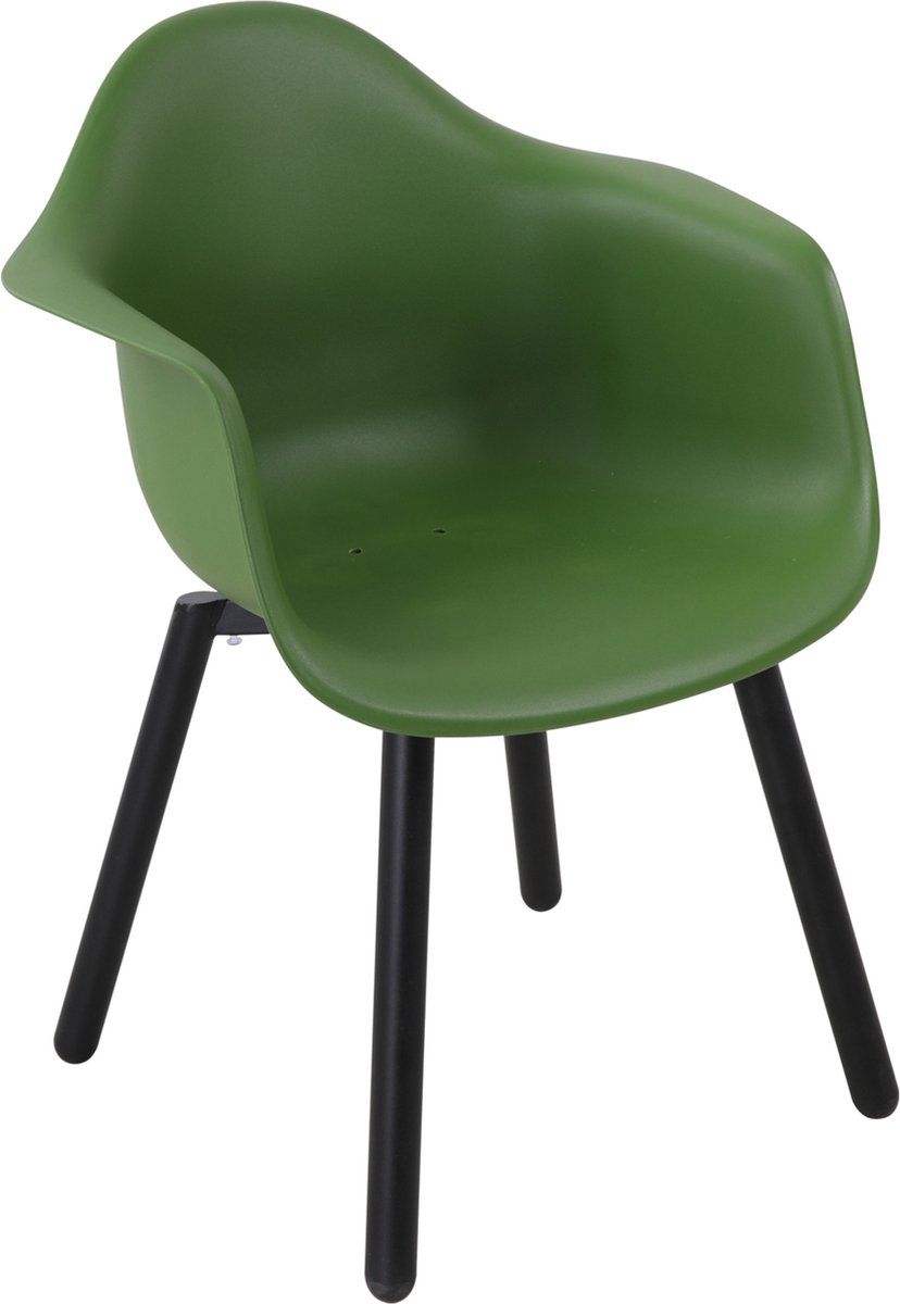 Les Montreux Tuinstoel Groen/zwart
